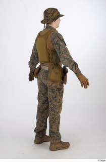  Photos Casey Schneider A pose in Uniform Marpat WDL A pose standing whole body 0006.jpg